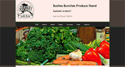 Desktop Screenshot of bushesbunches.com